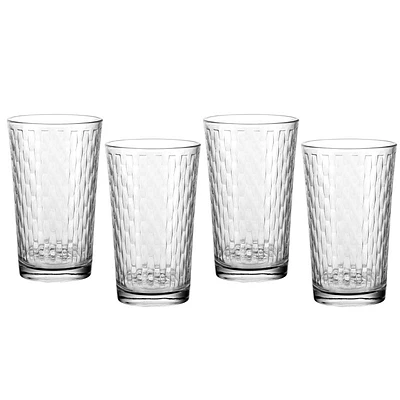 Safdie & Co. Glam Cooler Glass Set - 4 Pack