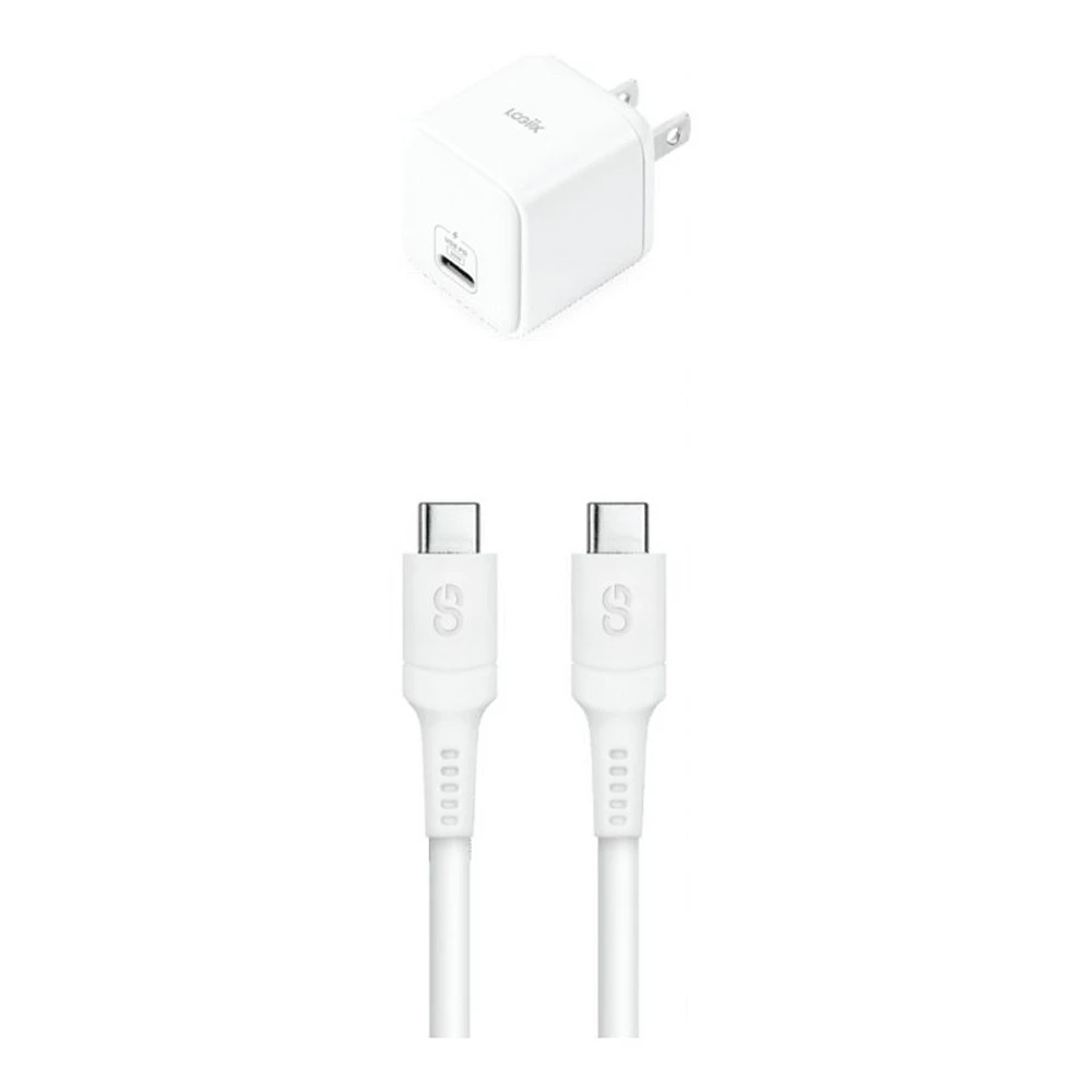 LOGiiX Essential Charging Kit - 30 Watt - White - LGX-13607