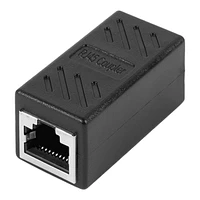 FURO CAT 6 RJ-45 Network coupler - Black - FT8327