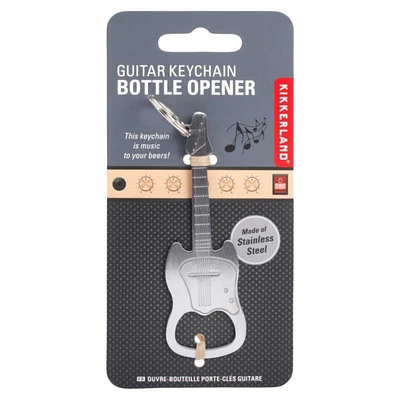 Kikkerland Guitar Keychain