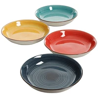 Gibson Home Ceramic Pasta Bowl Set - 4 Piece