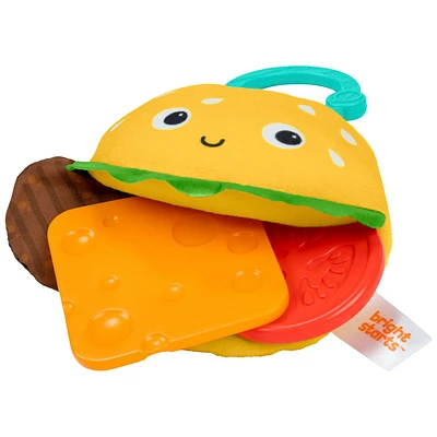 Bright Starts Cheeseburger Teether Toy