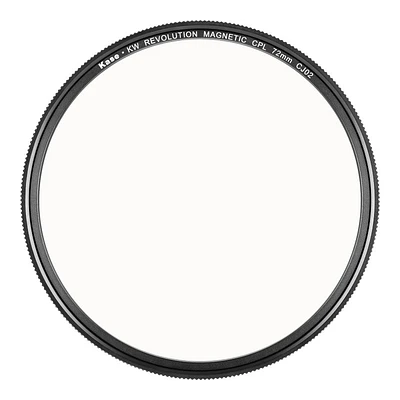 Kase KW Revolution 72mm Circular Polarizer Filter - REV-CPL-72