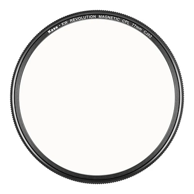 Kase KW Revolution 77mm Circular Polarizer Filter - REV-CPL-77