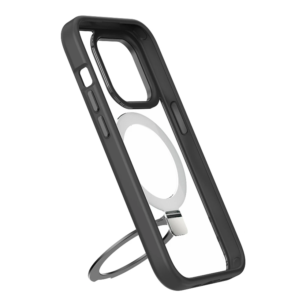 iShieldz Body Guard ImpactMAG Case + Glass Lens Guard for Apple iPhone 15 - Black