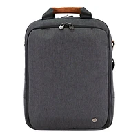 PKG Riverdale Notebook Carrying Messenger Bag for 15'' - 16'' Laptops - Dark Grey