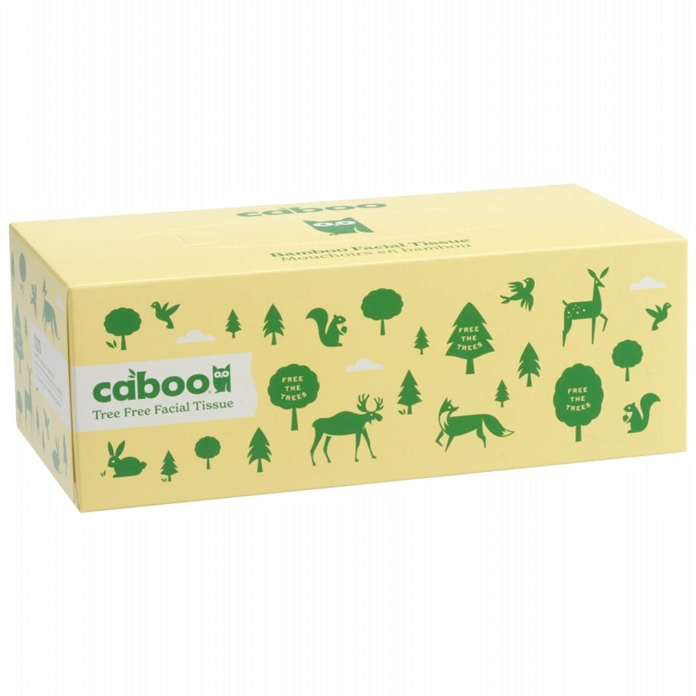 Caboo Tree Free Bamboo Facial Tissue Paper - 120s