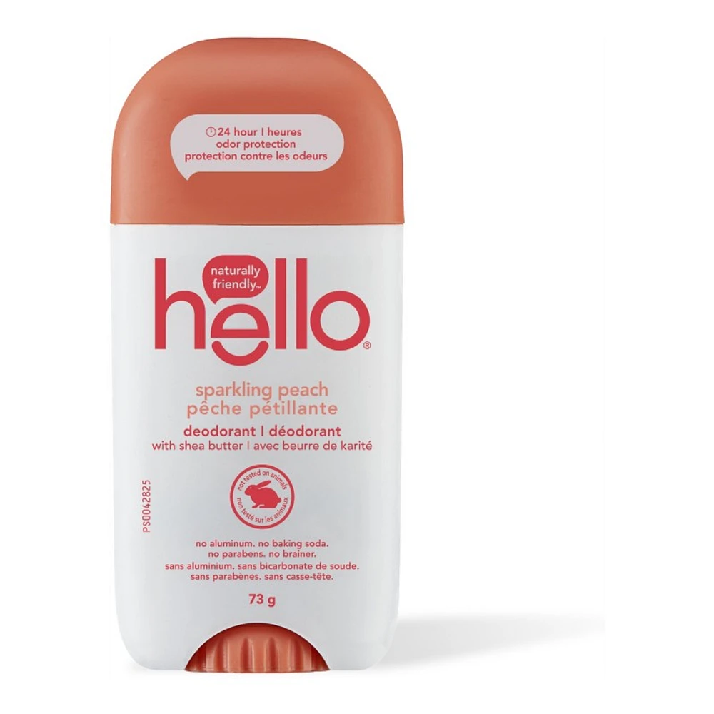 Hello Deodorant - Sparkling Peach - 73g