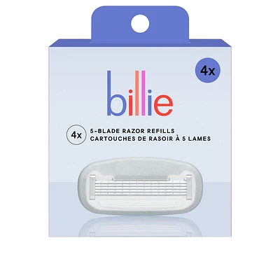 Billie 5-Blade Razor Refill - 4s