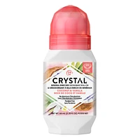 Crystal Body Roll-On Deodorant - Coconut & Vanilla - 60ml