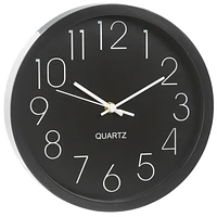 Today by London Drugs Wall Clock - 25.5X4cm - Black