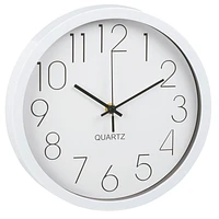 Today by London Drugs Wall Clock - 25.5X4cm - White