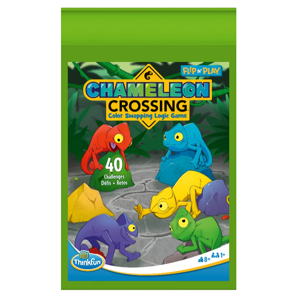 ThinkFun Flip N' Play Chameleon Crossing Game