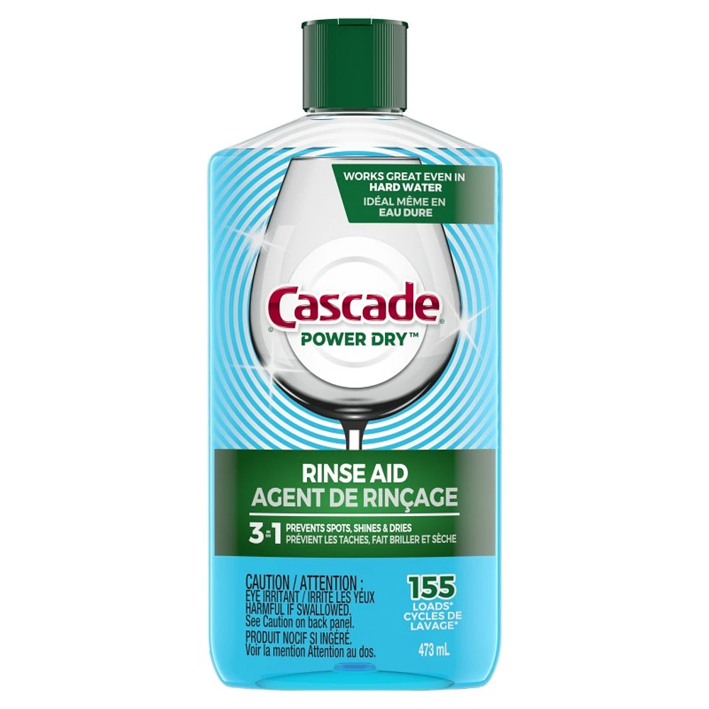 Cascade Power Dry Rinse Aid - 473ml