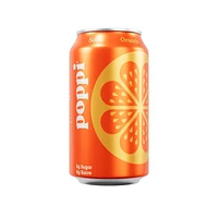 Poppi Prebiotic Soda - Orange - 355ml