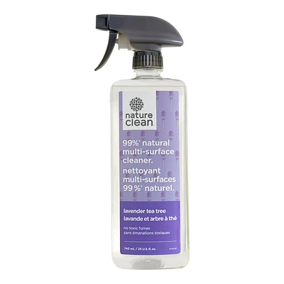 Nature Clean Multi-Surface Cleaner - Lavender Tea-Tree - 740ml