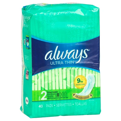 Always Ultra Thin Long Super - 40s