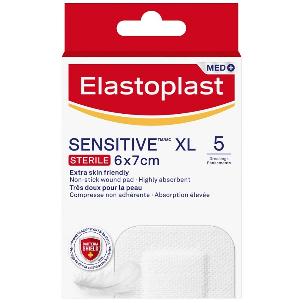 Elastoplast Sensitive Bandages - XL - 5s