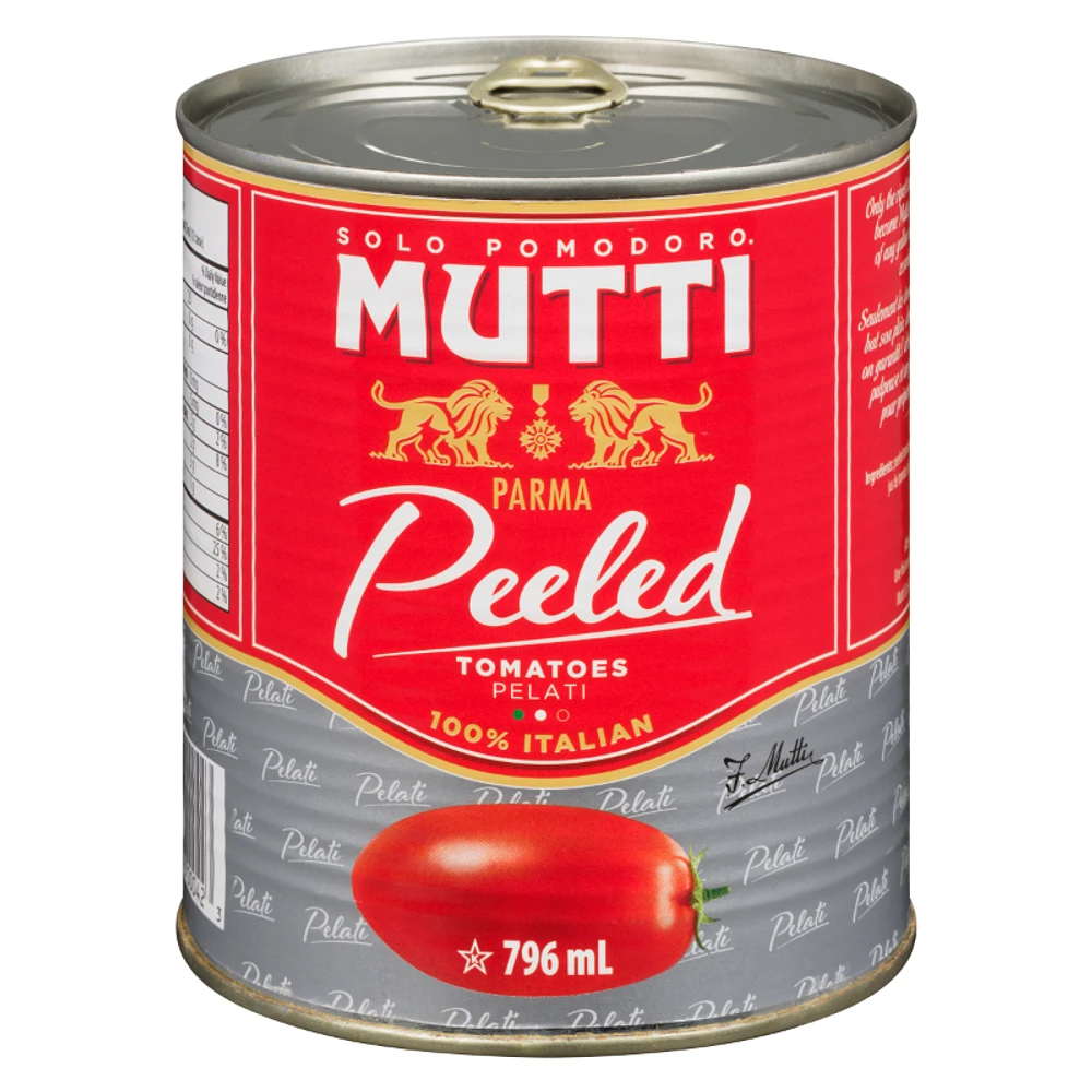 Mutti Parma Pelati Peeled Tomatoes 100% Italian - 796ml