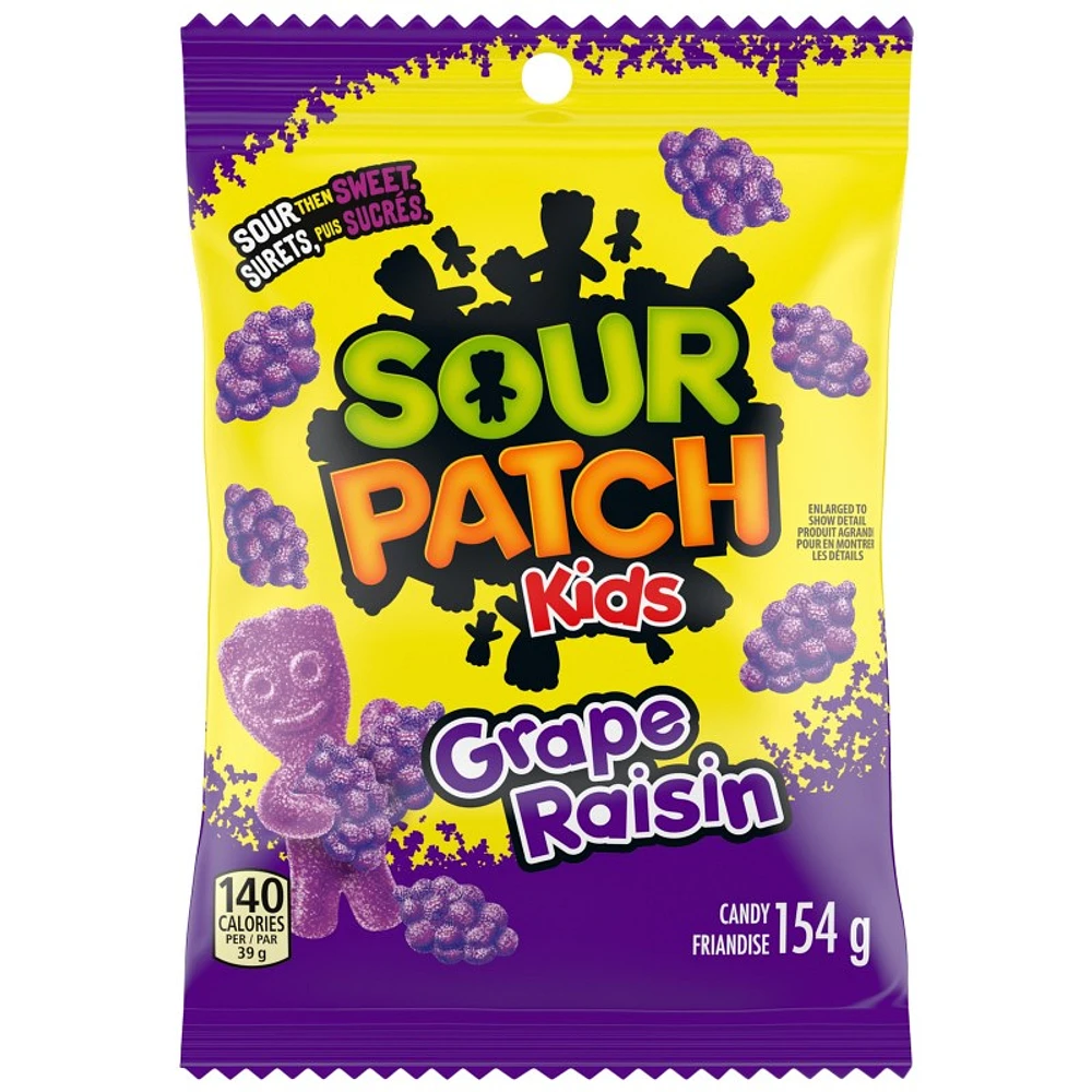 Maynards Sour Patch Kids Candy - Grape - 154g