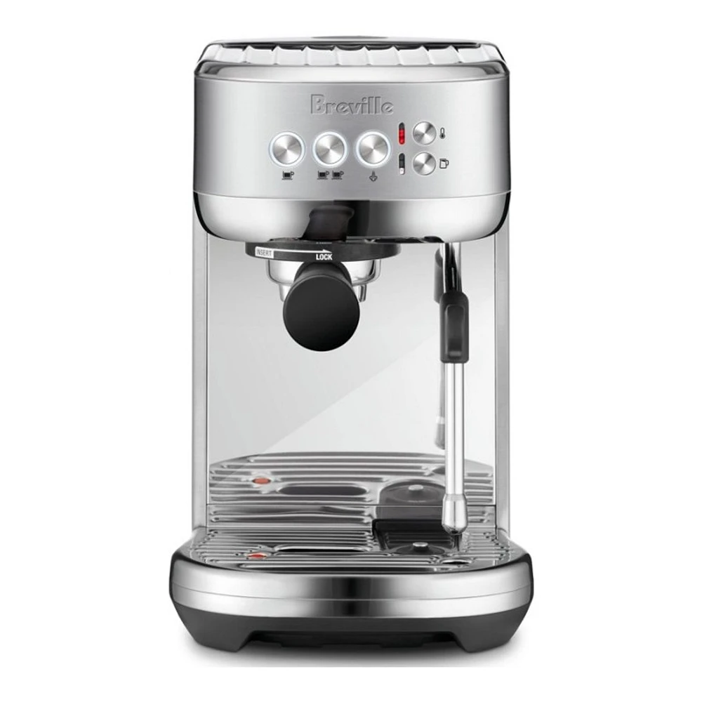 Breville the Bambino Plus Espresso Machine with Frother - Brushed Stainless Steel - BES500BSS1BCA1