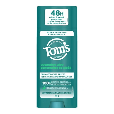 Tom's of Maine Antiperspirant - Cucumber Aloe - 92g