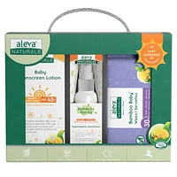 Aleva Naturals Baby Outdoor Essential Kit Gift Set - 3 piece