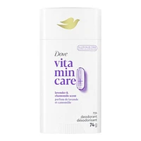 Dove Vitamin Care + Deodorant - Lavender & Chamomile - 74g