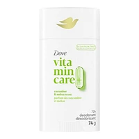 Dove Vitamin Care + Deodorant - Cucumber & Melon - 74g