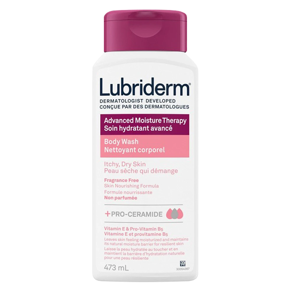 Lubriderm Advanced Moisture Therapy Body Wash - 473ml