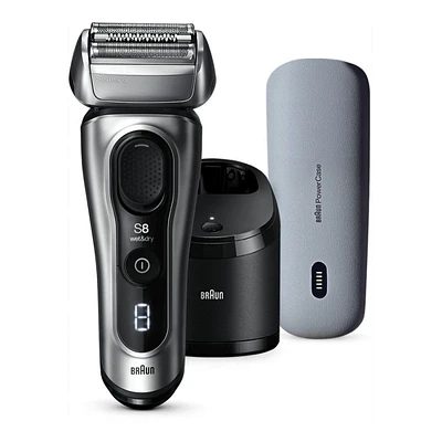 Braun Series 8 Cordless Shaver - Galvano Silver - 8577CC