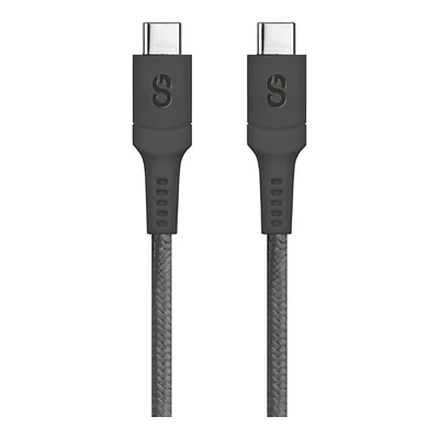 LOGiiX USB-C to USB-C Cable - Black - 1.2m