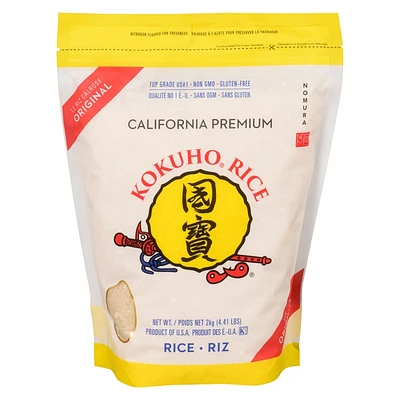 Kokuho Original California Premium Yellow White Rice - 2kg