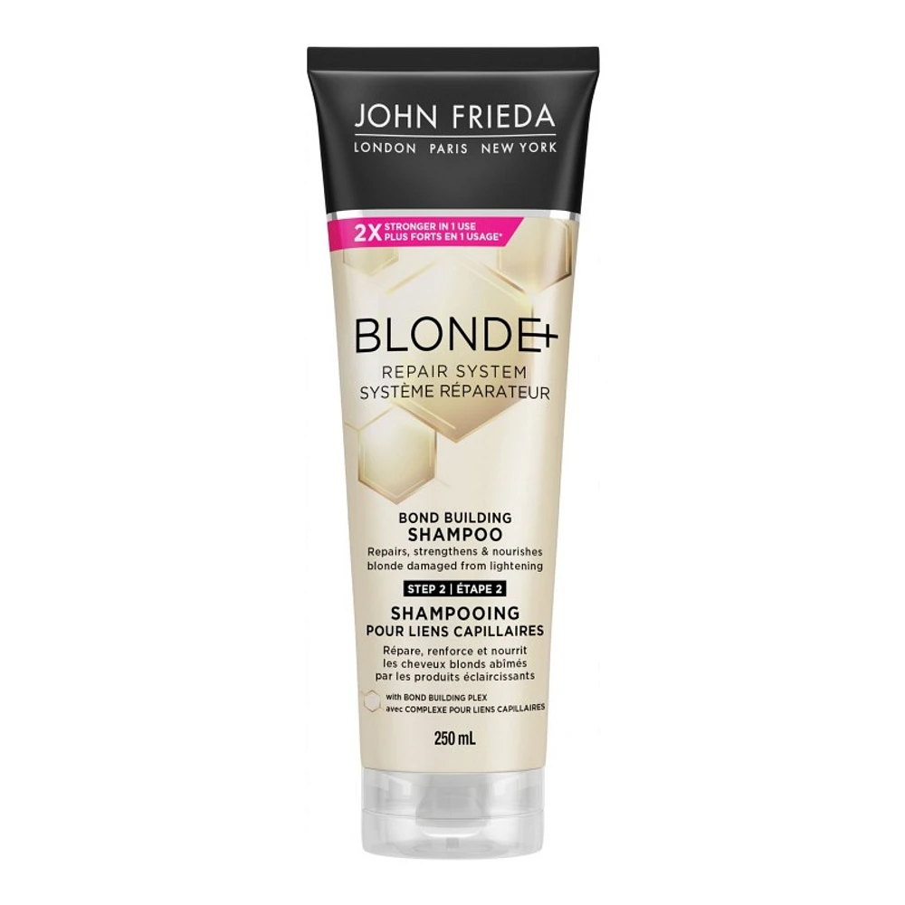 John Frieda Blonde+ Repair System Step 2 Bond Building Shampoo - 250ml