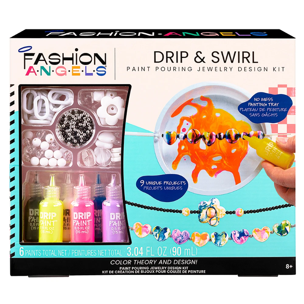 Fashion Angels Drip & Swirl Jewelry Design Kit