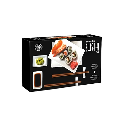 BIA Sushi Set - White - 8 piece