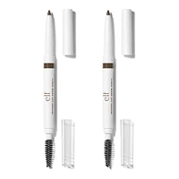 e.l.f. Instant Lift Brow Pencil - Neutral Brown - 2pcs