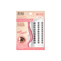 Ardell Naked Press On Pre-Glues Underlash Extentions - Natural - 30s