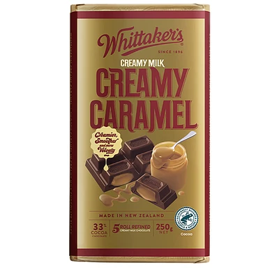 Whittaker's Creamy Milk Chocolate - Caramel - 250g