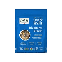 Taste of Nature Organic Snack Balls - Blueberry - 100g