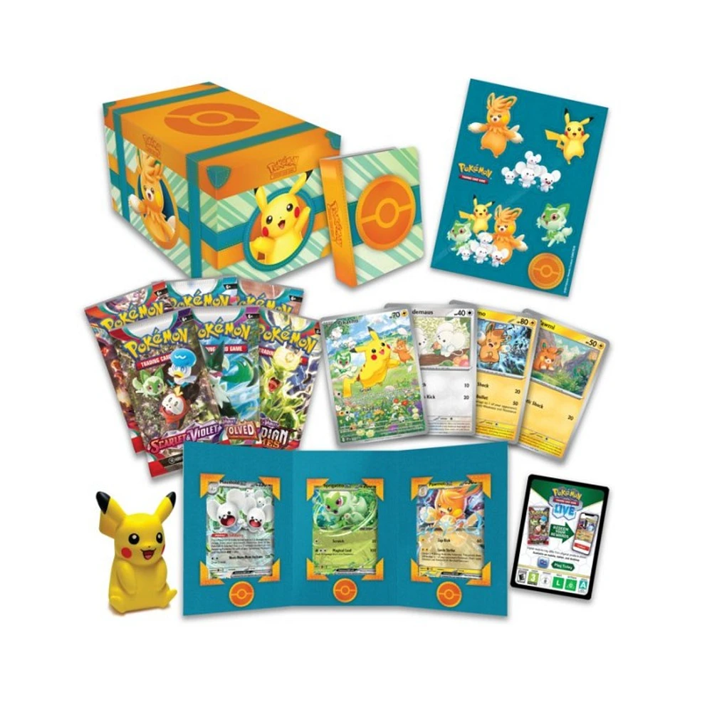 Pokemon TCG Paldea Adventure Chest Card Game