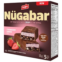 Leclerc Nugabar Strawberry Sundae - 175g