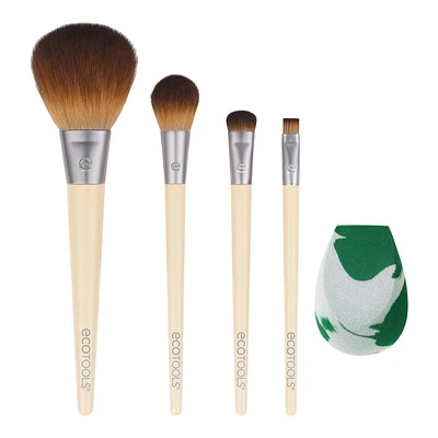 EcoTools The Core Make-Up Brush and Sponge Set - 5 piece