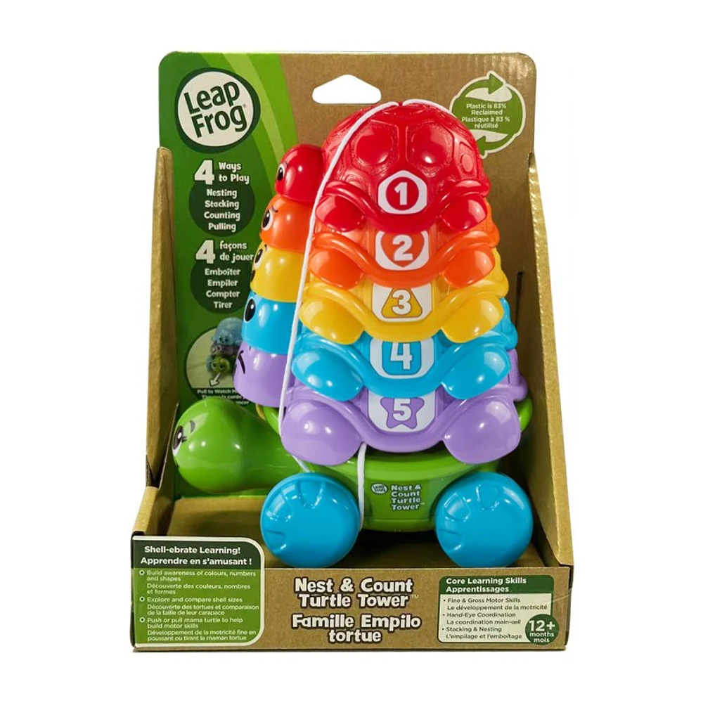 LeapFrog Nest & Count Turtle Tower