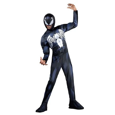 Marvel Spider-Man Venom Padded Chest Child Halloween Costume - Large