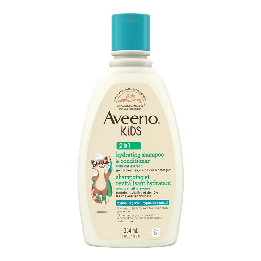 Aveeno Kids 2 in 1 Hydrating Shampoo/Conditioner - 354ml