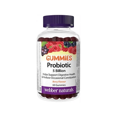 Webber Naturals Probiotic Gummies - 60's