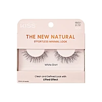 KISS The New Natural White Shirt False Lashes - 1 pair