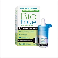 Biotrue Night Time Relief Gel Drops - 10ml