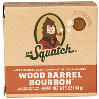 Dr.Squatch Mens Natural Soap - Wood Barrel Bourbon - 141g